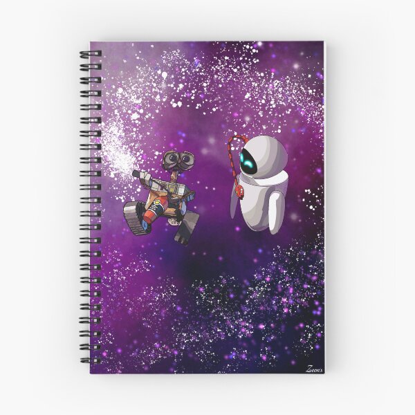 Item preview, Wall-E and Eve Dancing in Space designed and sold by Zeons-Art.