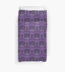 Haunted Mansion Wallpaper Duvet Cover