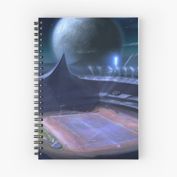 Item preview, "The Sky's the Limit: A Football Stadium on the Lunar Surface" designed and sold by Sparkline.