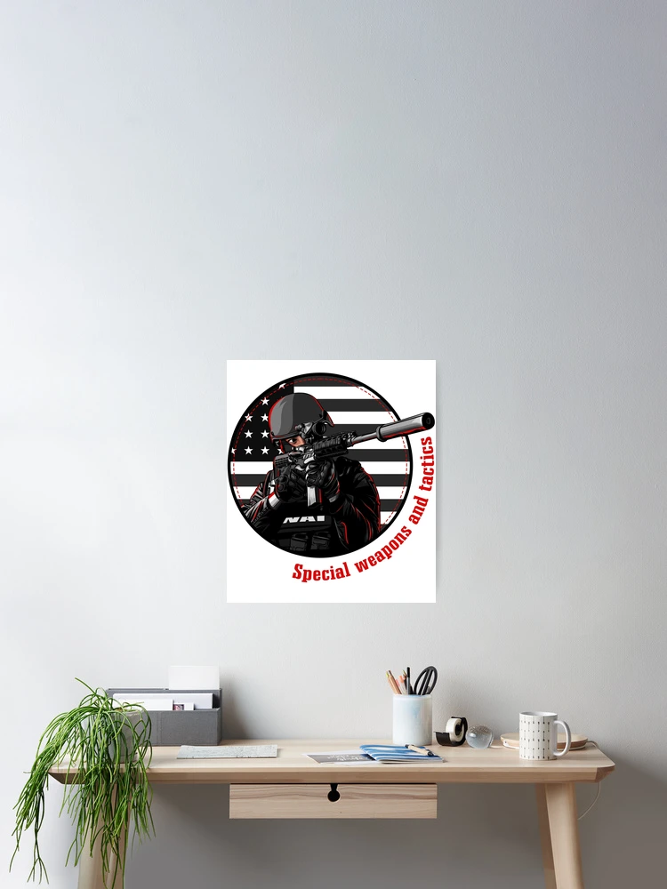 Thumbnail 2 of 3, Poster, SWAT designed and sold by denvector.