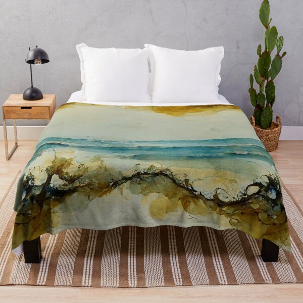 Item preview, A day at the sea - abstract (4/4) designed and sold by sabantha.
