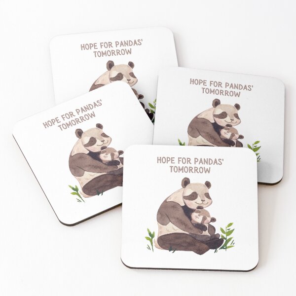Item preview, Hope for pandas' tomorrow - baby panda bear cute designed and sold by EarthAlly.