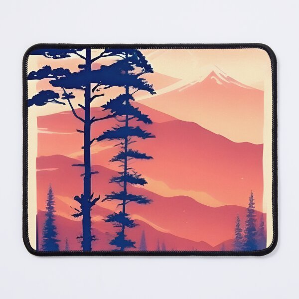 Item preview, Enhance Your Space with Our Beautiful Collection of Minimalist Japanese Landscape Prints designed and sold by supeart.