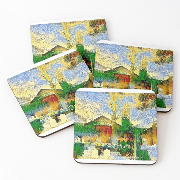 Item preview, Vibrant Church Cemetery designed and sold by Stew  Bradley.
