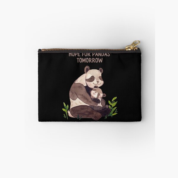 Item preview, Hope for pandas' tomorrow - baby panda bear cute black designed and sold by EarthAlly.