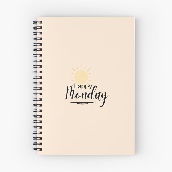 Item preview, "Happy Monday" - Inspirational and Motivational Artwork to Start the Week with a Positive Attitude designed and sold by majnate.