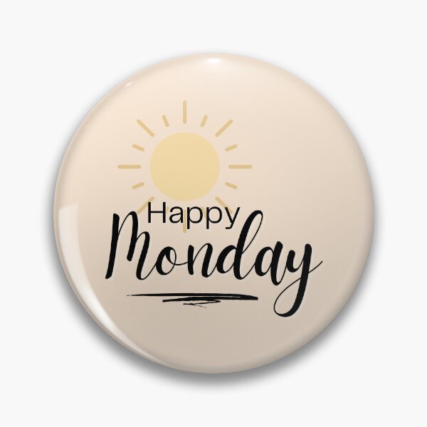 Item preview, "Happy Monday" - Inspirational and Motivational Artwork to Start the Week with a Positive Attitude designed and sold by majnate.