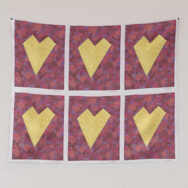Item preview, Valentine's Day Design with Geometric Background 4 designed and sold by Caseymakesart.