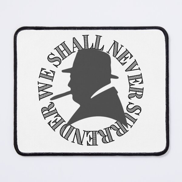 Item preview, WE SHALL NEVER SURRENDER - T-SHIRT designed and sold by picsartstudio.