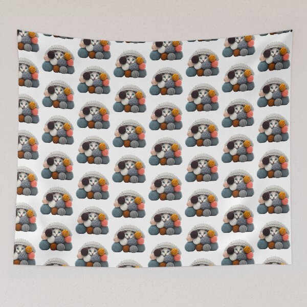 Item preview, Best knitting mom ever cat designed and sold by sanadkarmakar.