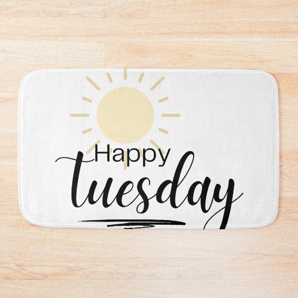 Item preview, "Happy Tuesday" - Inspirational and Motivational Artwork to Keep the Positive Momentum Going Strong designed and sold by majnate.