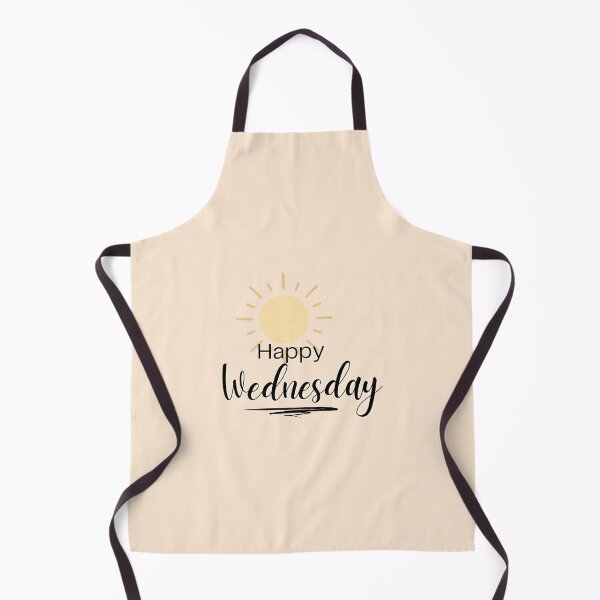 Item preview, "Happy Wednesday" - Inspirational and Motivational Artwork to Stay Focused and Productive Mid-Week designed and sold by majnate.