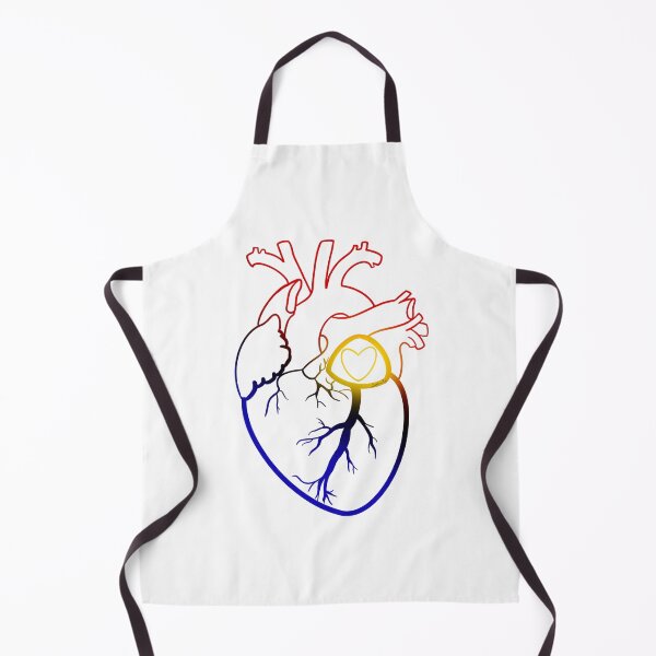 Item preview, Colorful Anatomically Correct Heart v.19 designed and sold by Zeons-Art.
