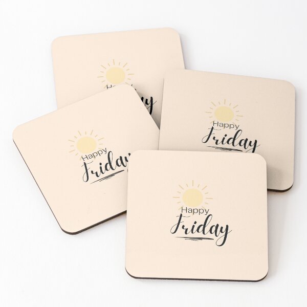 Item preview, "Happy Friday" - Inspirational and Motivational Artwork to End the Week on a High Note designed and sold by majnate.
