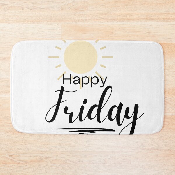 Item preview, "Happy Friday" - Inspirational and Motivational Artwork to End the Week on a High Note designed and sold by majnate.