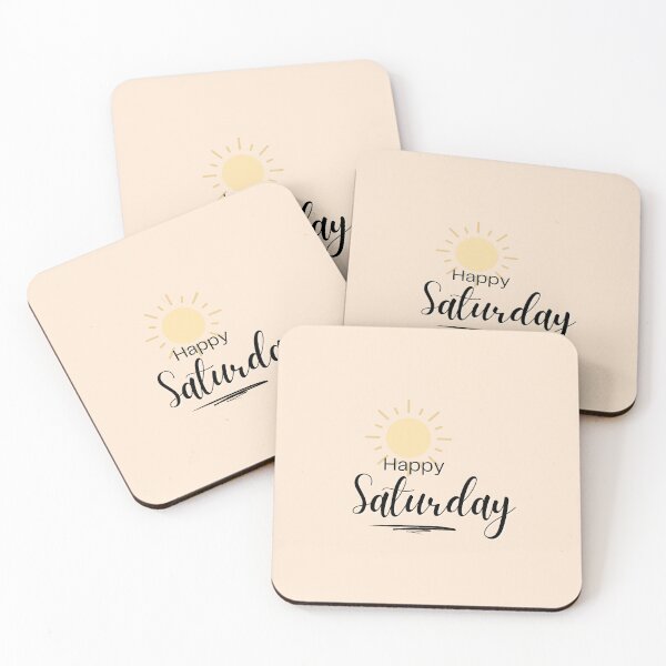 Item preview, "Happy Saturday" - Inspirational and Motivational Artwork to Enjoy and Recharge for the Next Week designed and sold by majnate.