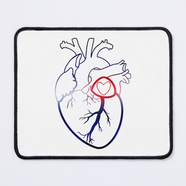 Item preview, Colorful Anatomically Correct Heart v.20 designed and sold by Zeons-Art.