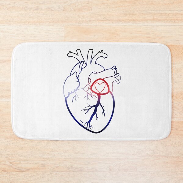 Item preview, Colorful Anatomically Correct Heart v.20 designed and sold by Zeons-Art.