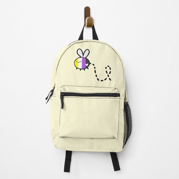 Item preview, Bee You Positive Pun Nonbinary Pride designed and sold by littlecornershop.