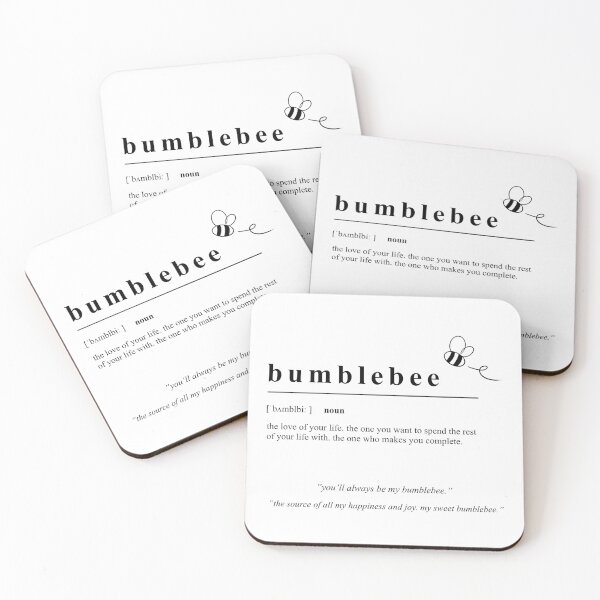 Item preview, BUMBLEBEE word definition designed and sold by miiasbeehive.