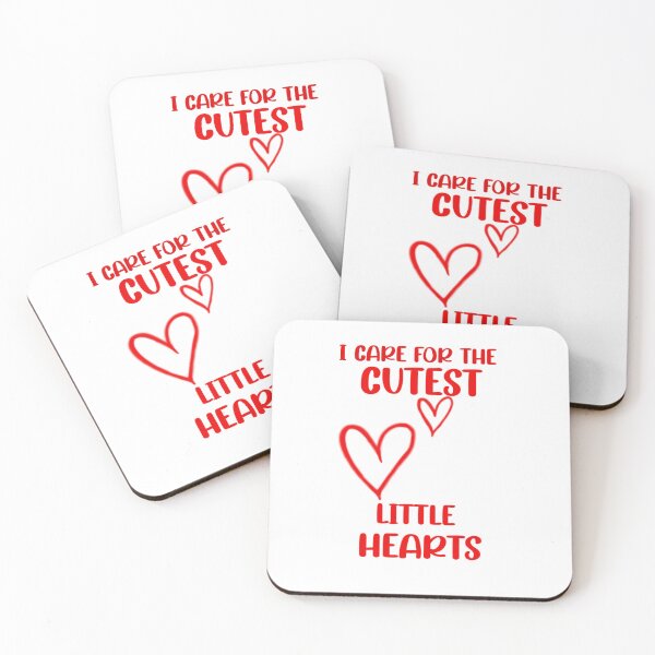 Item preview, I Care For The Cutest Little Hearts designed and sold by YoussefProMax.