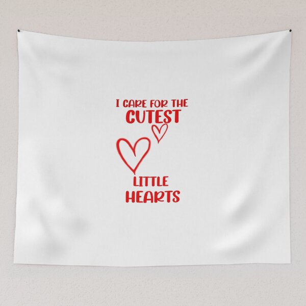 Item preview, I Care For The Cutest Little Hearts designed and sold by YoussefProMax.