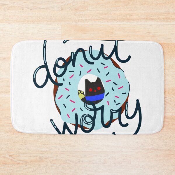 Item preview, "Donut Worry" - Inspirational and Motivational Artwork for Donut Lovers designed and sold by majnate.