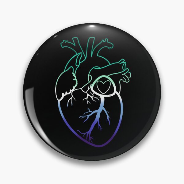 Item preview, Colorful Anatomically Correct Heart v.21 designed and sold by Zeons-Art.