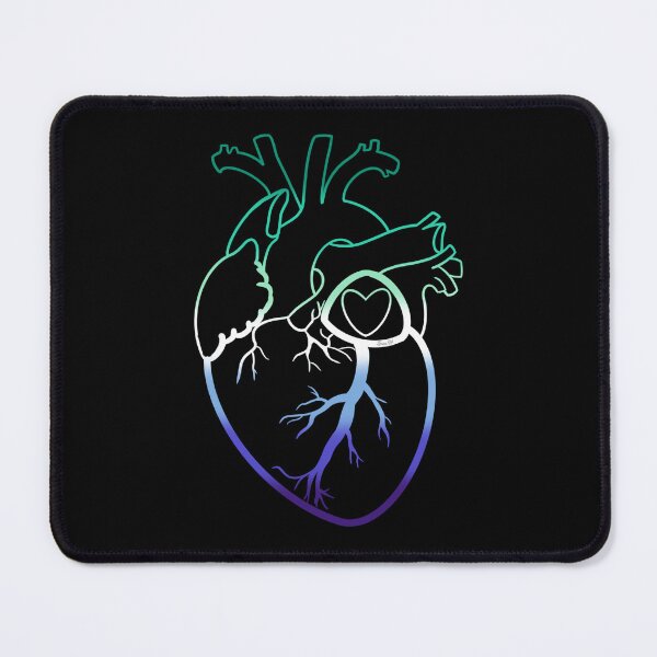 Item preview, Colorful Anatomically Correct Heart v.21 designed and sold by Zeons-Art.