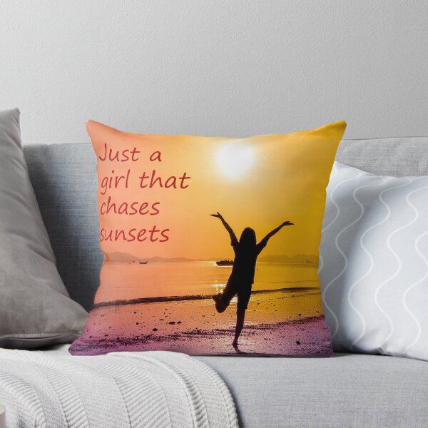 Item preview, Just a girl that chases sunsets : Chasing Sunsets designed and sold by SheebRock.