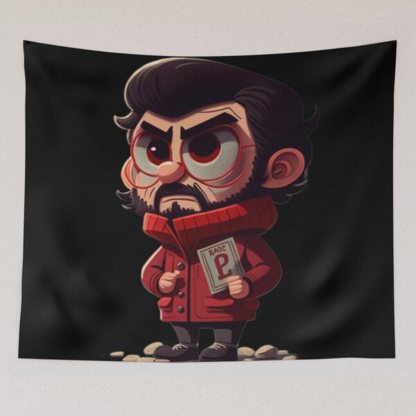 Item preview, Money heist character  designed and sold by Sarvgya Verma.