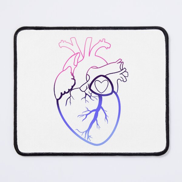 Item preview, Colorful Anatomically Correct Heart v.22 designed and sold by Zeons-Art.