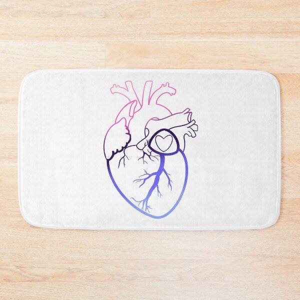 Item preview, Colorful Anatomically Correct Heart v.22 designed and sold by Zeons-Art.