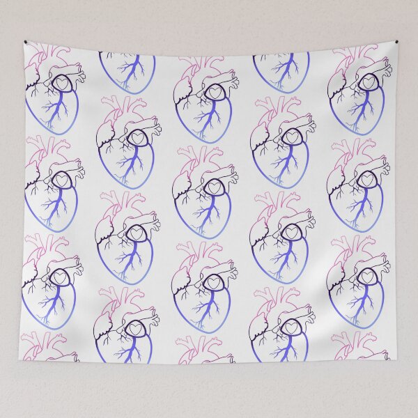 Item preview, Colorful Anatomically Correct Heart v.22 designed and sold by Zeons-Art.