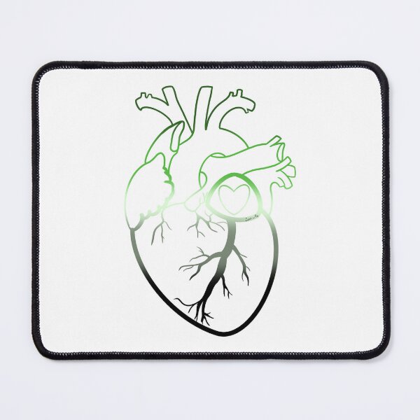 Item preview, Colorful Anatomically Correct Heart v.23 designed and sold by Zeons-Art.