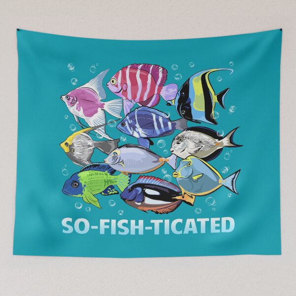 Item preview, So-Fish-Ticated designed and sold by Andantino.