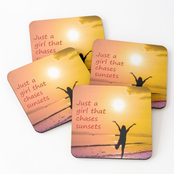 Item preview, Just a girl that chases sunsets : Chasing Sunsets designed and sold by SheebRock.