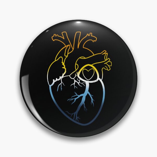 Item preview, Colorful Anatomically Correct Heart v.24 designed and sold by Zeons-Art.