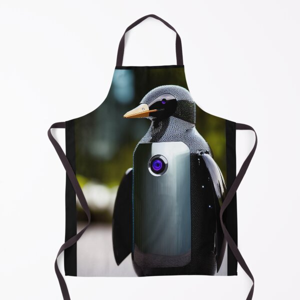 Artikelvorschau, Pinguin der künstlichen Intelligenz, der Menschheit zerstört. entworfen und verkauft von Maniock.
