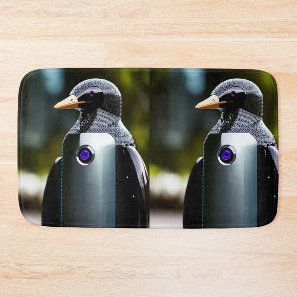 Artikelvorschau, Pinguin der künstlichen Intelligenz, der Menschheit zerstört. entworfen und verkauft von Maniock.