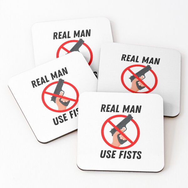 Item preview, real men use fists designed and sold by Itsforyou1.