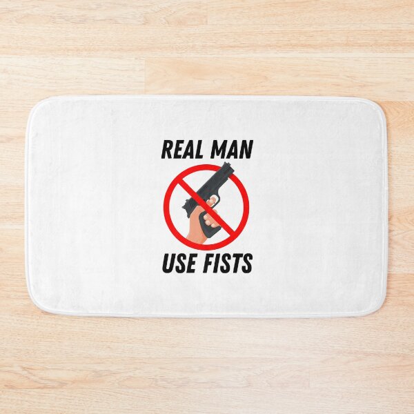 Item preview, real men use fists designed and sold by Itsforyou1.