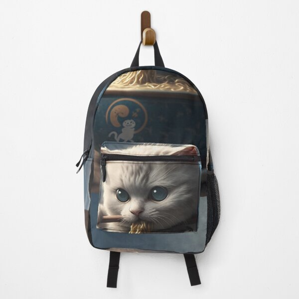 Item preview, Adorable Cat Eating Spaghetti designed and sold by AndrewWorld.