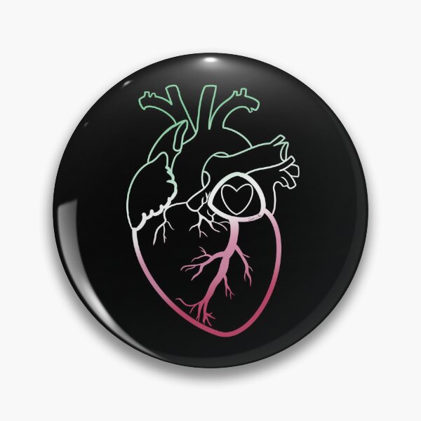 Item preview, Colorful Anatomically Correct Heart v.25 designed and sold by Zeons-Art.