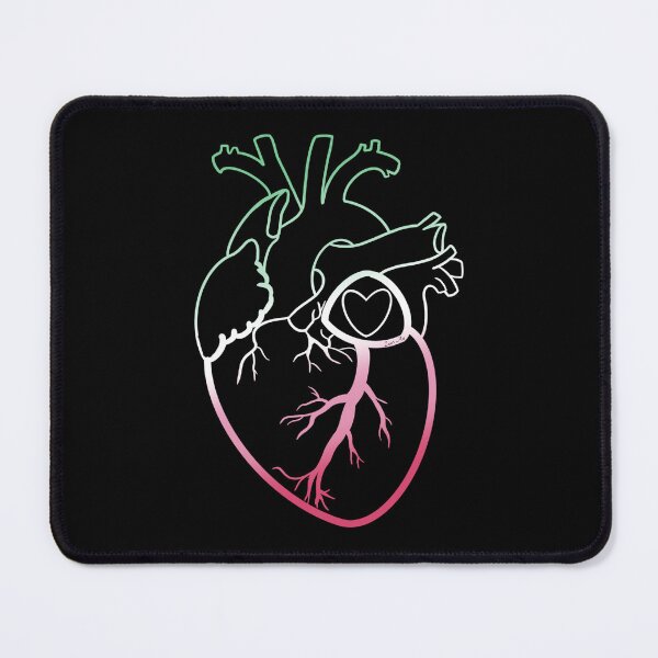 Item preview, Colorful Anatomically Correct Heart v.25 designed and sold by Zeons-Art.