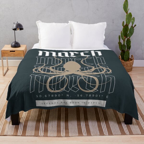 Item preview, Legends are Born in March designed and sold by aoichan3939.