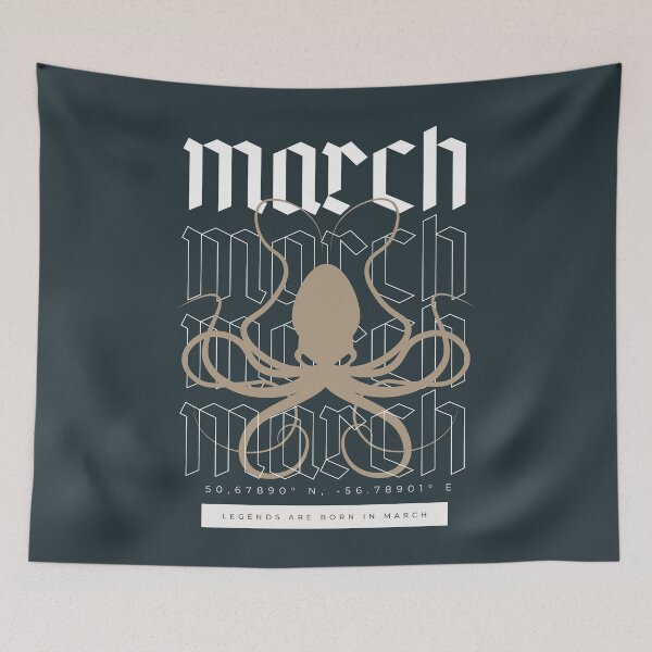 Item preview, Legends are Born in March designed and sold by aoichan3939.