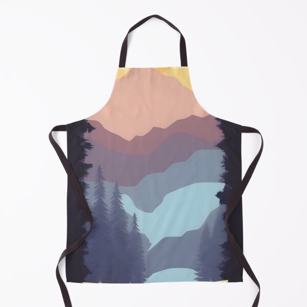 Item preview, Find the Perfect Minimalist Landscape Mountain Trees Print for Your Personal Style designed and sold by supeart.