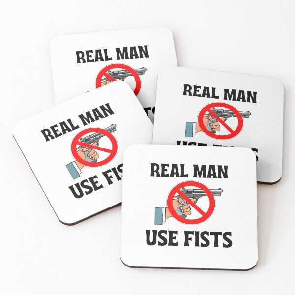 Item preview,  real men use fists designed and sold by Itsforyou1.