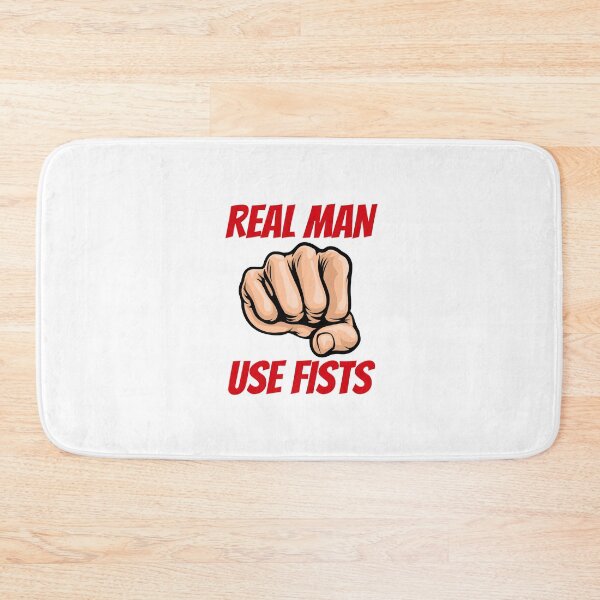 Item preview,  real men use fists designed and sold by Itsforyou1.